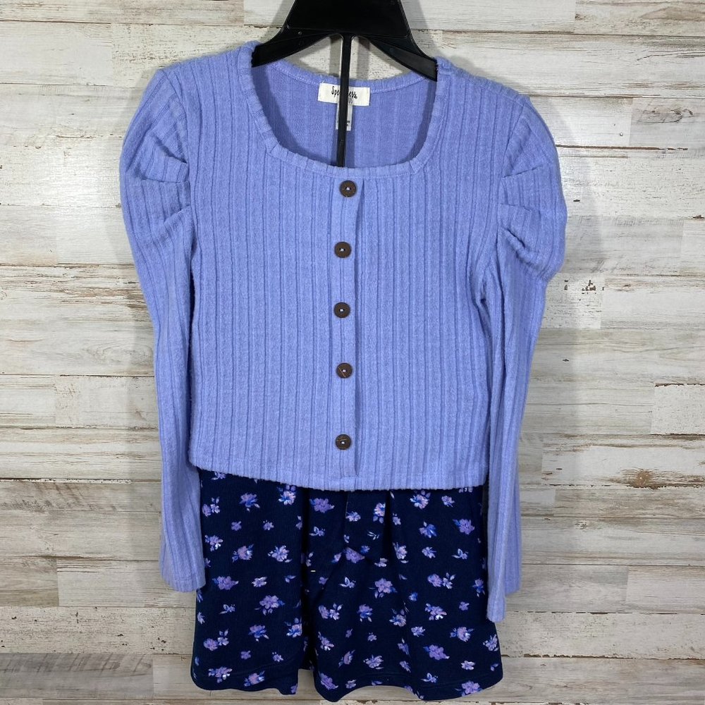 Speechless Kids Girls 2PC Skirt Outfit Size Small